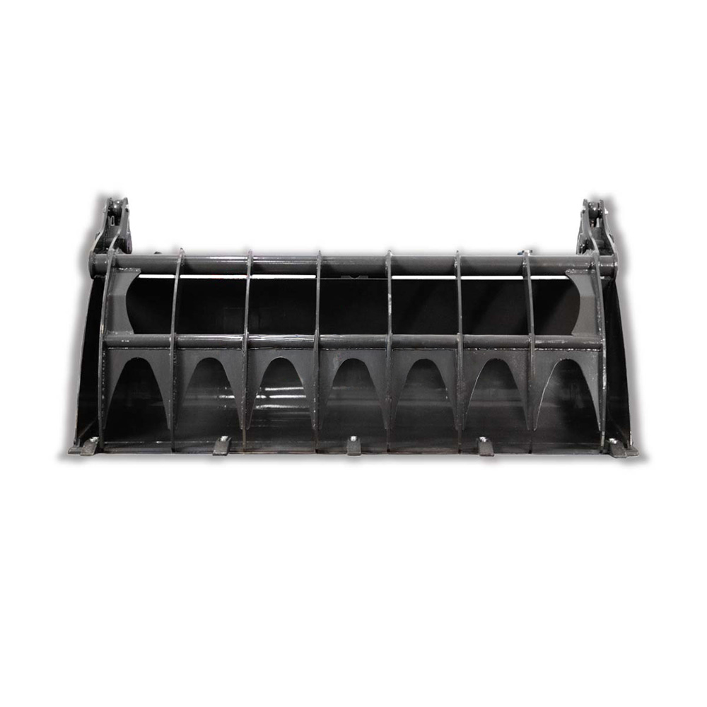 EHBC201 | Graecus | Κουβάς με αρπάγη κροκόδειλο 2000mm με 2 μπουκάλες και Eurohitch για σύνδεση σε φορτωτή, διαβολάκι, τρακτέρ με φορτωτή 