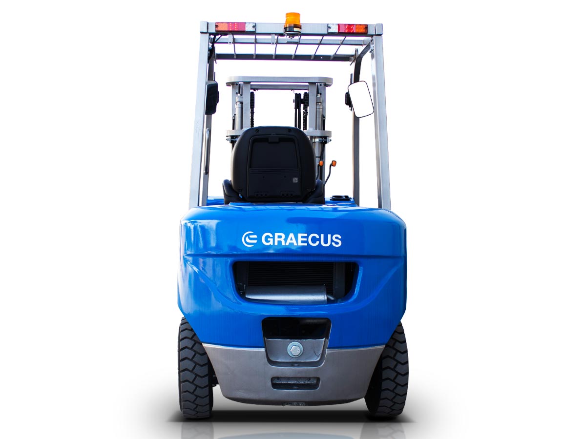 FD20 | Graecus | Κλάρκ 2.0Τ diesel | Duplex 3000mm | υδραυλική πλάγια μετατόπιση | πιρούνια 1220mm