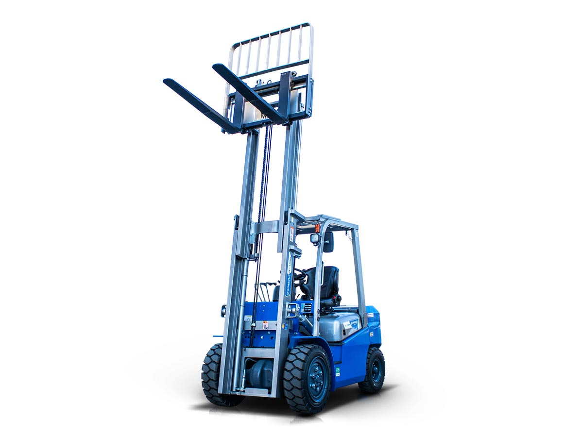 FE25-Lithium PRO | Graecus | Κλάρκ 2.5Τ ηλεκτρικό με μπαταρία λιθίου | Triplex 4500mm | Υδραυλική πλάγια μετατόπιση | Πιρούνια 1220mm 