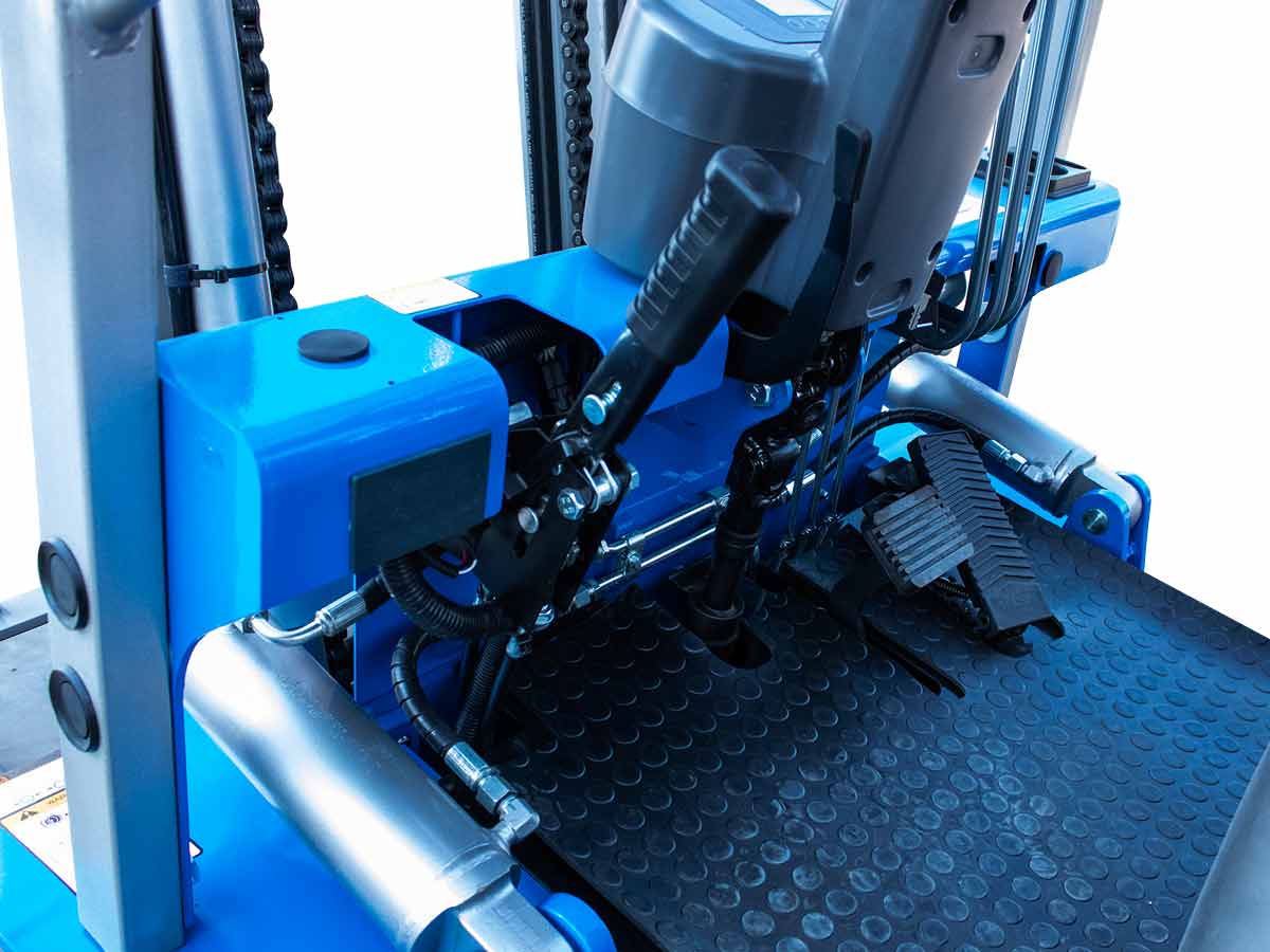 FE35-Lithium PRO Custom | Graecus | Κλάρκ 3.5Τ ηλεκτρικό με μπαταρία λιθίου | Triplex 4800mm | Υδραυλική πλάγια μετατόπιση | Πιρούνια 1370mm 