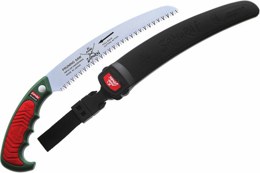 Samurai | Χειροπρίονο Κλαδέματος 15cm με Θήκη Ζώνης  