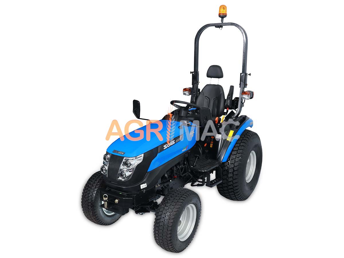 SOLIS – YANMAR H26HST PRO | Τρακτέρ μικρό | Μίνι αμπελουργικό δενδροκομικό | Κινητήρας Mitsubishi | Συνδιασμός με μπροστινό κουβά FL400pro