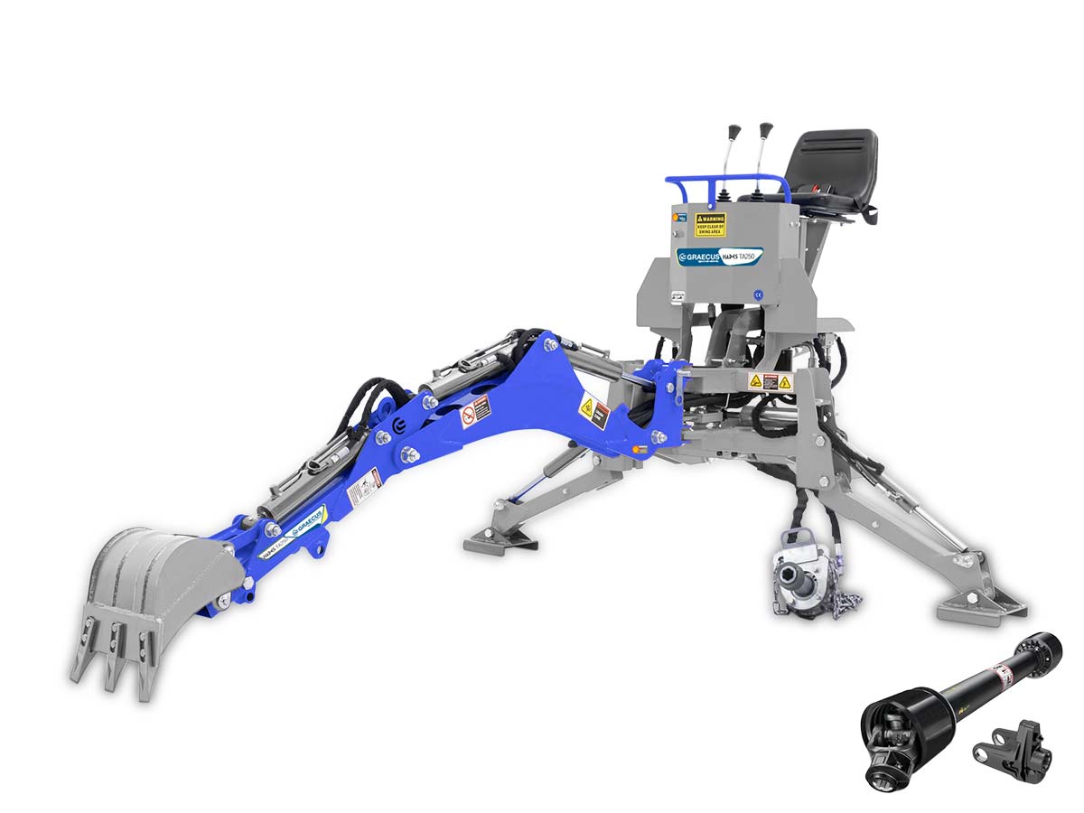 HADES TA250 | Graecus | Τσαπάκι για τρακτέρ 