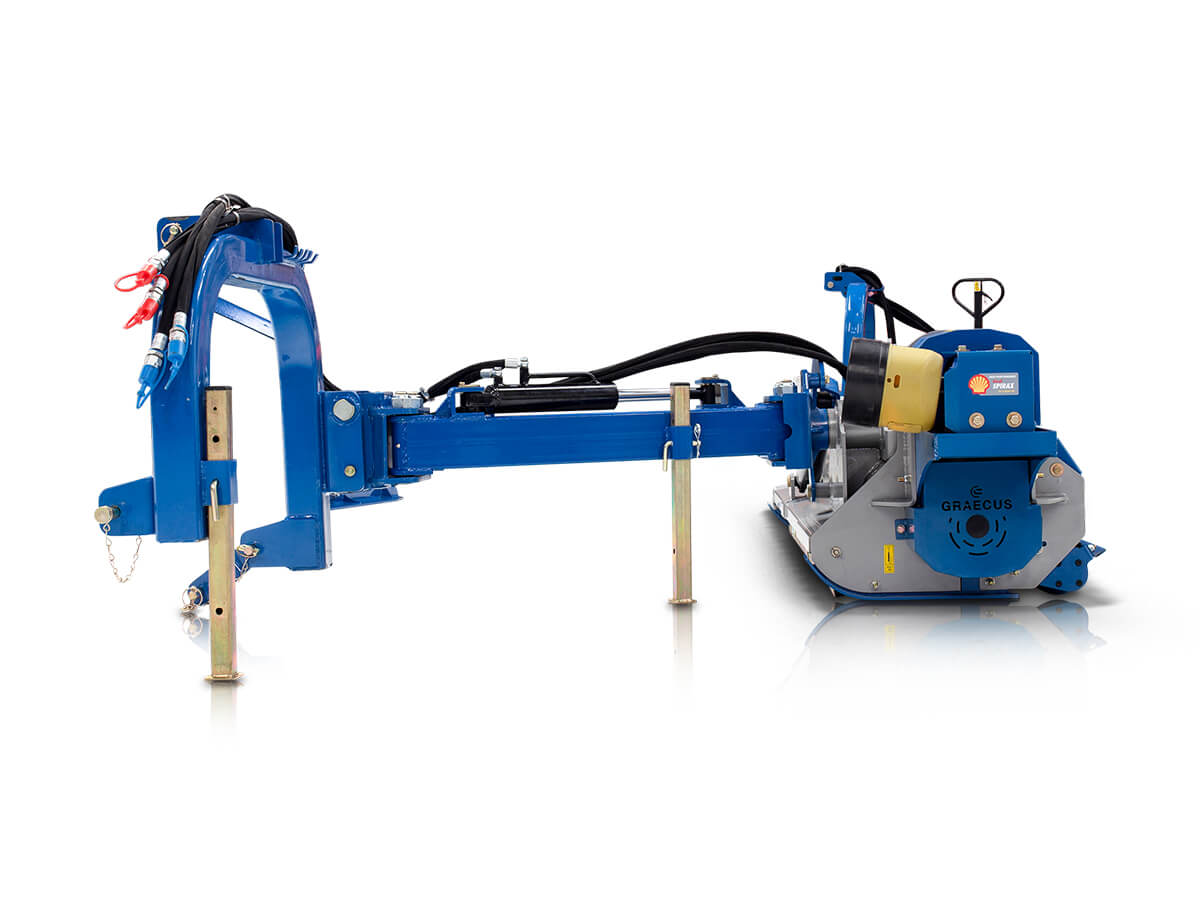 HPK 140 | Graecus | Καταστροφέας επικλινής ημιβαρέως με σφυριά 