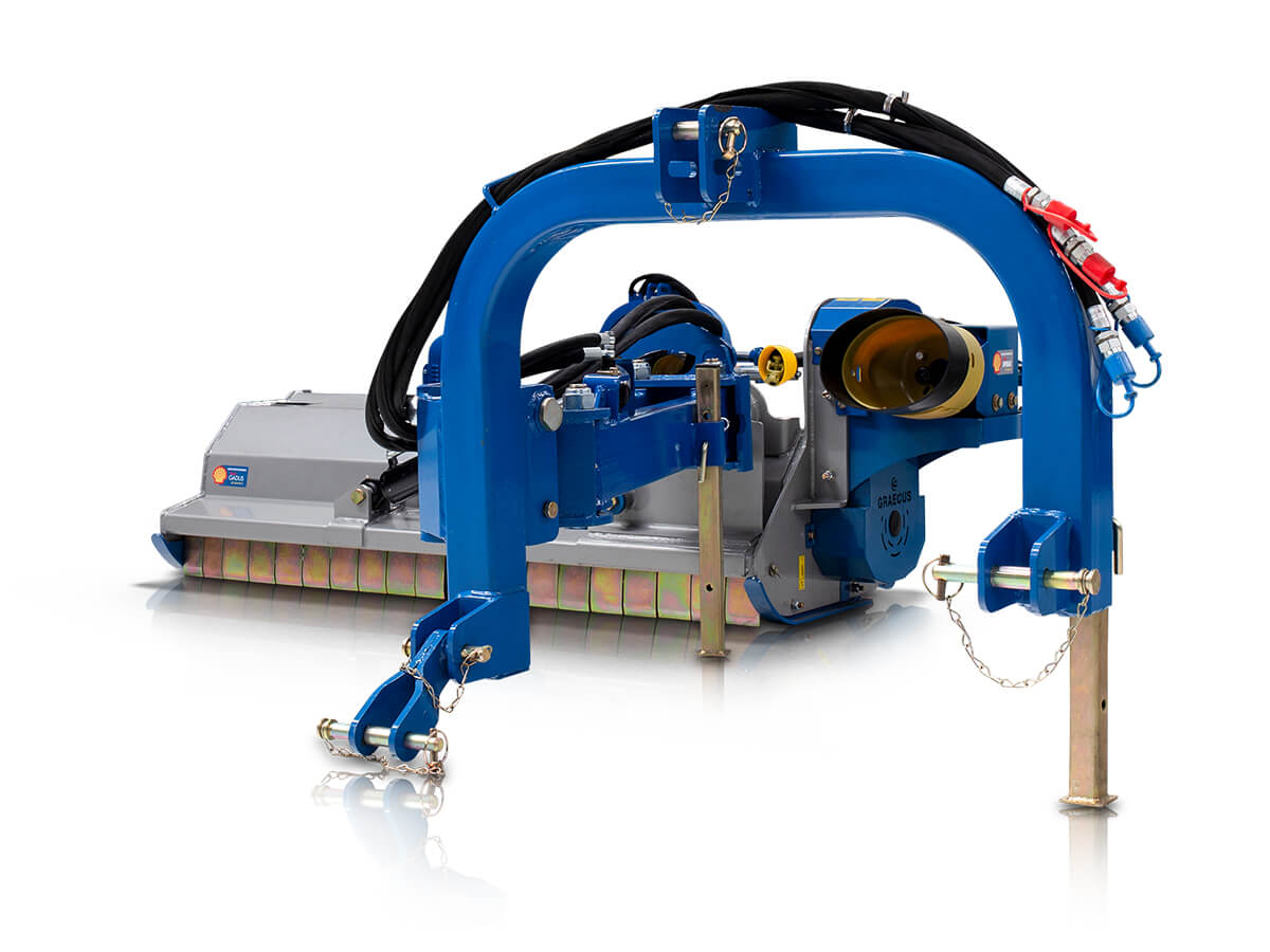 HPK 160 | Graecus | Καταστροφέας επικλινής ημιβαρέως με σφυριά 