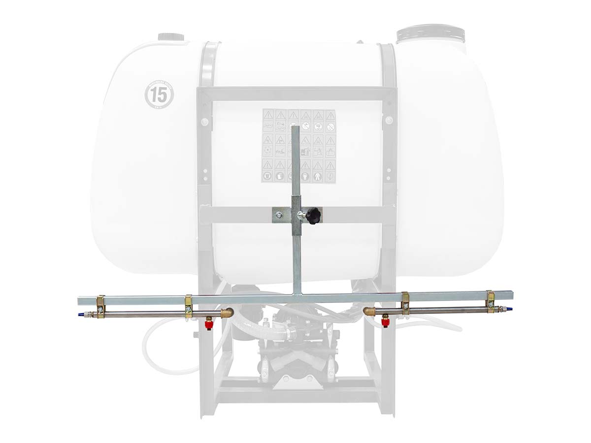 HYPRO XTpro | Graecus | Μπάρα ζιζανιοκτονίας κάλυψης 10-12m με 2 ακροφύσια 110°, στις άκρες 2 ακροφύσια MAGNOJET, γαλβανιζέ με ρύθμιση ύψους 