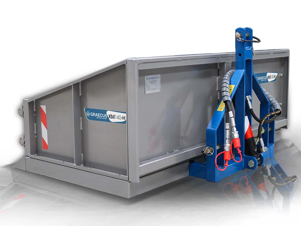 KM120-H | Graecus | Σέσουλα αναρτώμενη με υδραυλική ανατροπή ενισχυμένη 