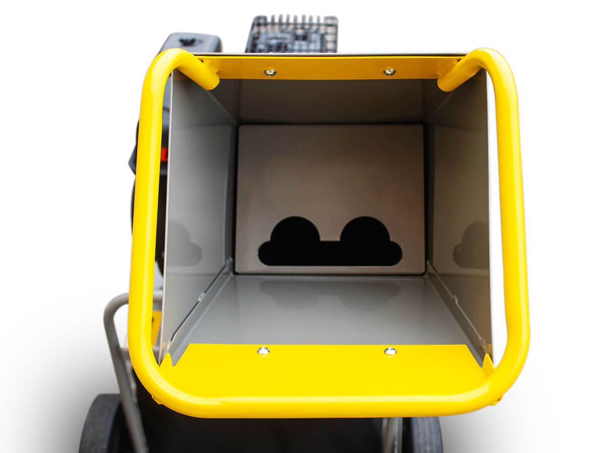 KB05E | Graecus | Κλαδοτεμαχιστής με ηλεκτρικό κινητήρα 2,8 kW και κάδο συλλογής 65 λίτρα 