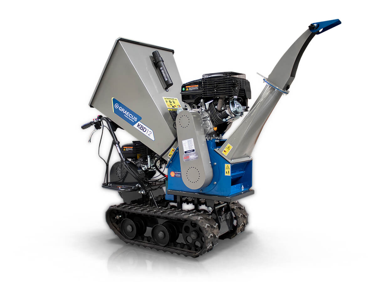 KBD12 | Graecus / Loncin | Κλαδοτεμαχιστής βενζίνης ερπυστριοφόρος 15hp 