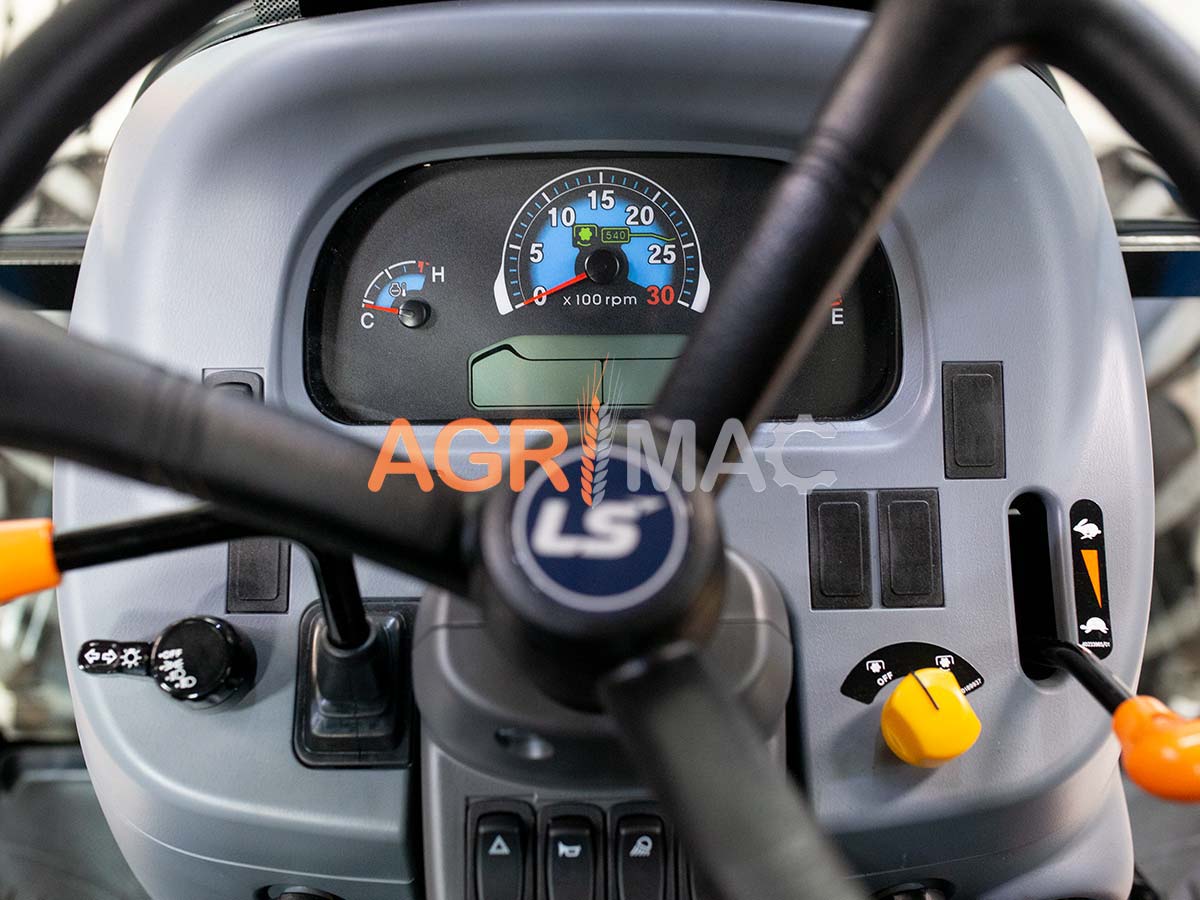 MT3.60 CABIN | LS Tractor | 72hp Δενδροκομικό Αμπελουργικό Τρακτέρ συνδιασμός με GRAECUS FREZA B145