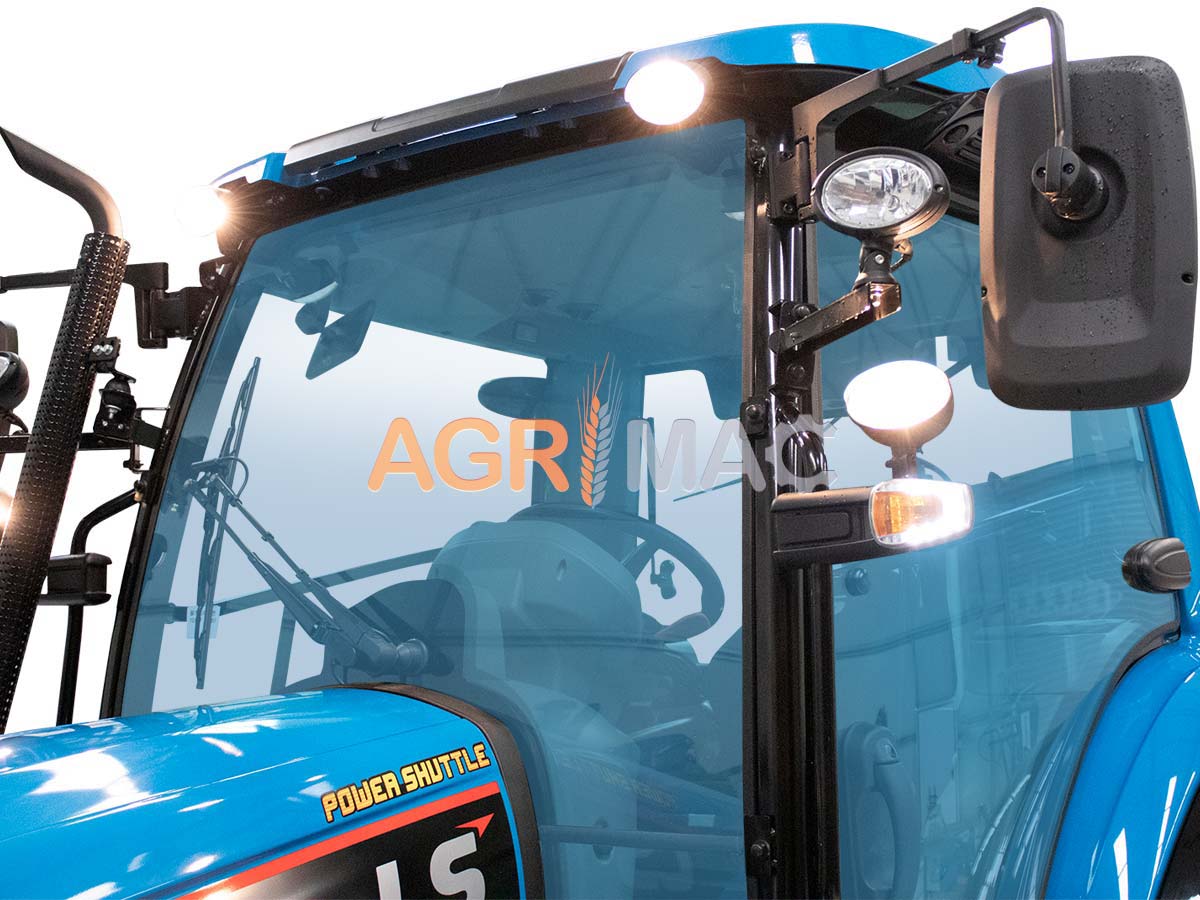 MT5.73 | LS Tractor | 90HP 4WD 2505cc Τρακτέρ Standard συνδιασμός με GRAECUS FREZA B205