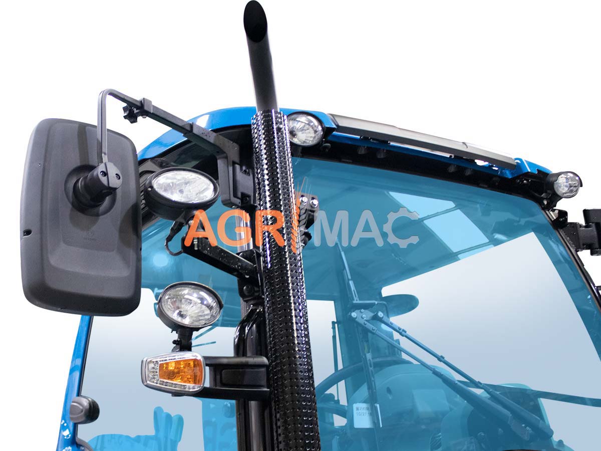 MT5.73 | LS Tractor | 90HP 4WD 2505cc Τρακτέρ Standard συνδιασμός με GRAECUS FREZA B205