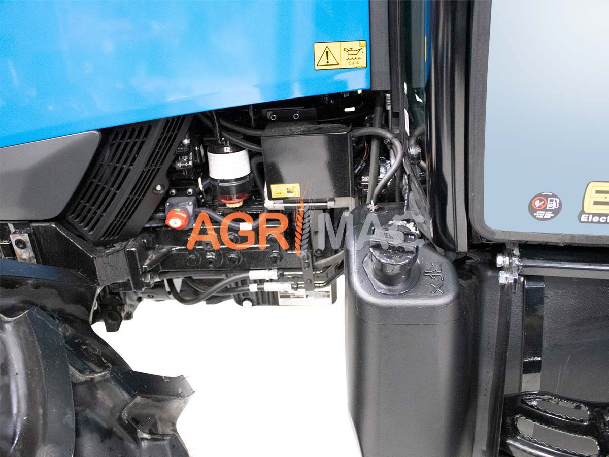 MT5.73 | LS Tractor | 90HP 4WD 2505cc Τρακτέρ Standard συνδιασμός με GRAECUS FREZA B205