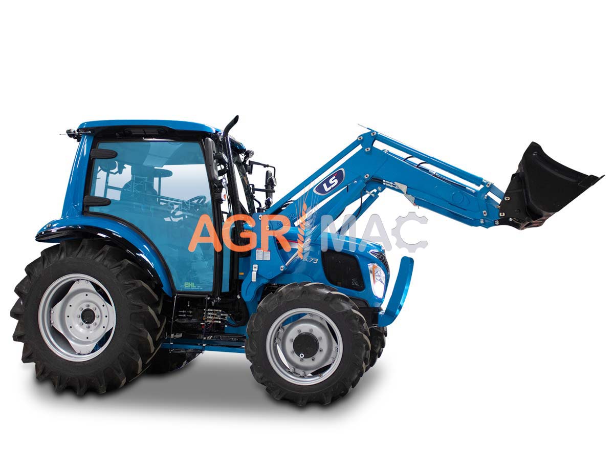 MT5.73 | LS Tractor | 90HP 4WD 2505cc Τρακτέρ Standard συνδιασμός με GRAECUS FREZA B205