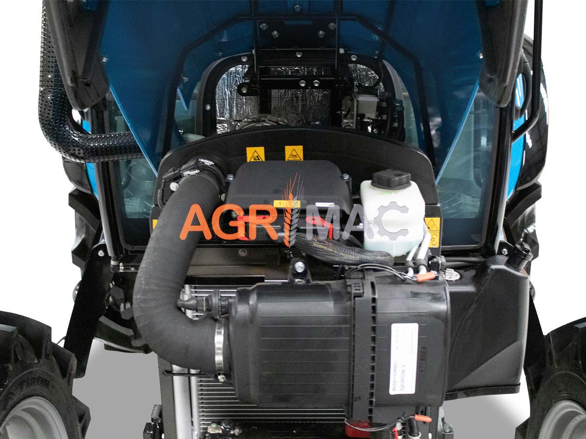 MT5.73 | LS Tractor | 90HP 4WD 2505cc Τρακτέρ Standard συνδιασμός με GRAECUS FREZA B205