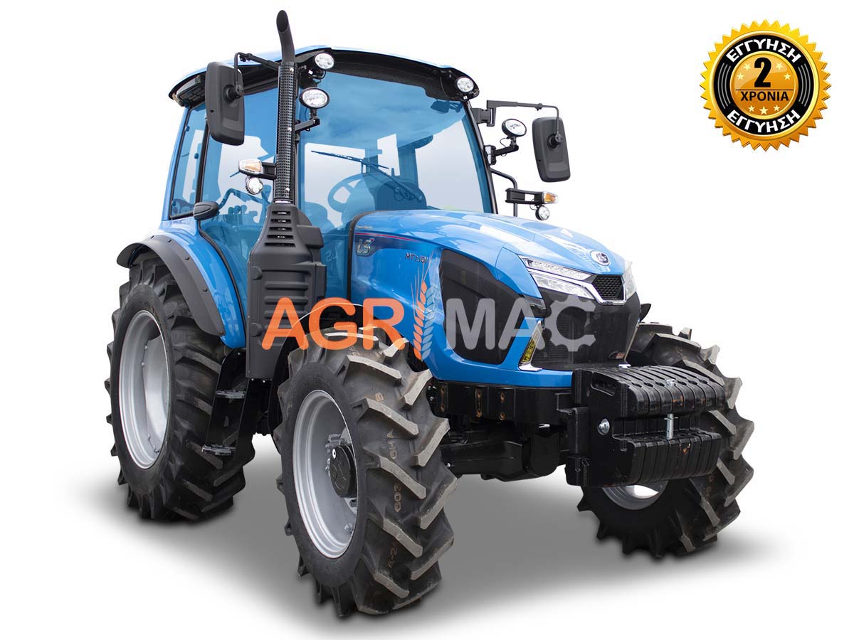 MT7.101 | LS Tractor | 122HP 4WD 3595cc κινητήρας Iveco τρακτέρ Standard συνδιασμός με GRAECUS FREZA B205