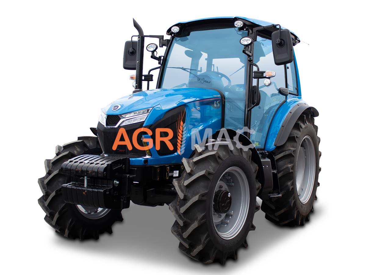 MT7.101 | LS Tractor | 122HP 4WD 3595cc κινητήρας Iveco τρακτέρ Standard συνδιασμός με GRAECUS FREZA B205