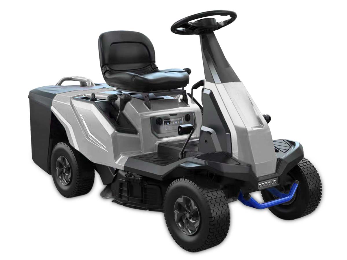 GRAECUS | Τρακτεράκι βενζινοκίνητο κοπής γκαζόν με κάδο συλλογής| Επιφάνεια εργασίας 66εκ| 224cc 7.5hp| DREPANUS RM66