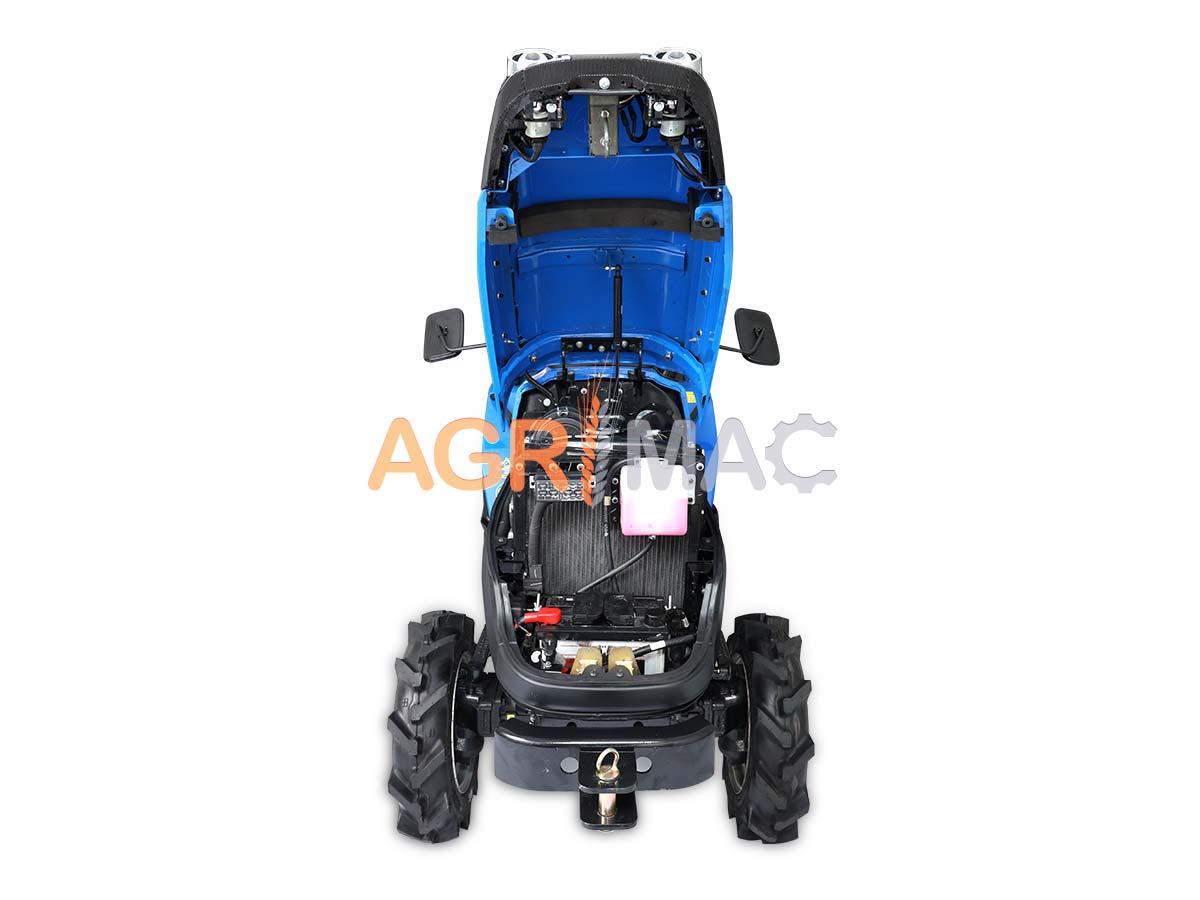 SOLIS S16 | Τρακτεράκι μικρό Μίνι αμπελουργικό δενδροκομικό συνδιασμός με μπροστινό κουβά FL400pro