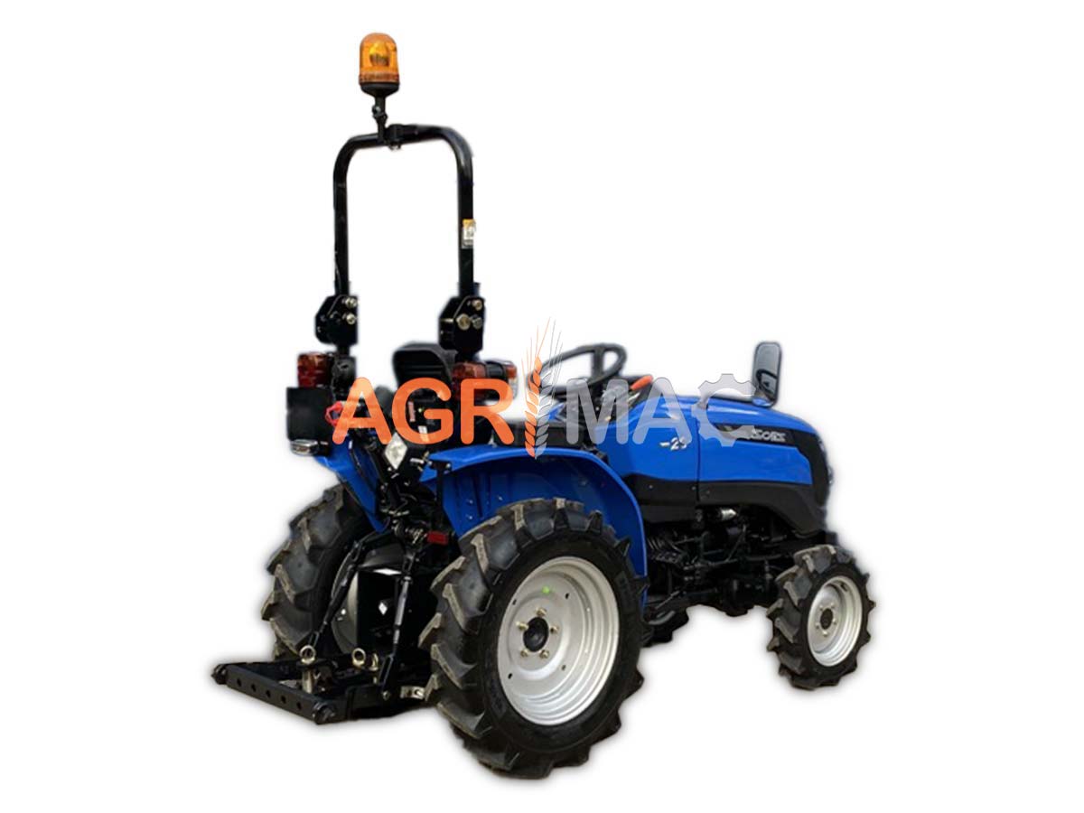 SOLIS S20 | Τρακτεράκι μικρό | Μίνι αμπελουργικό δενδροκομικό | Κινητήρας Mitsubishi συνδιασμός με μπροστινό κουβά FL400pro