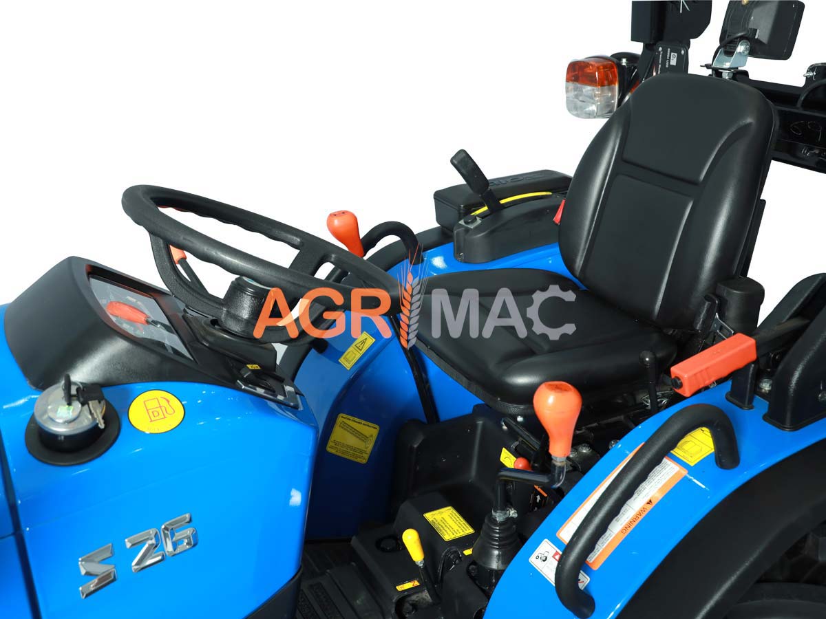 SOLIS – YANMAR S26+ | Τρακτέρ μικρό Μίνι αμπελουργικό δενδροκομικό | Κινητήρας Mitsubishi Με πλευρικό μοχλό ταχυτήτων