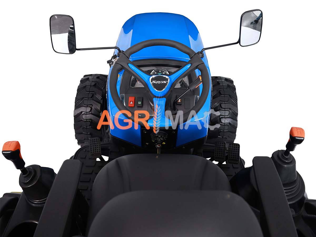 SOLIS – YANMAR S26 9+9 | Τρακτέρ μικρό με ρεβέρσα | Μίνι αμπελουργικό δενδροκομικό | Κινητήρας Mitsubishi | Συνδιασμός με μπροστινό κουβά FL400pro