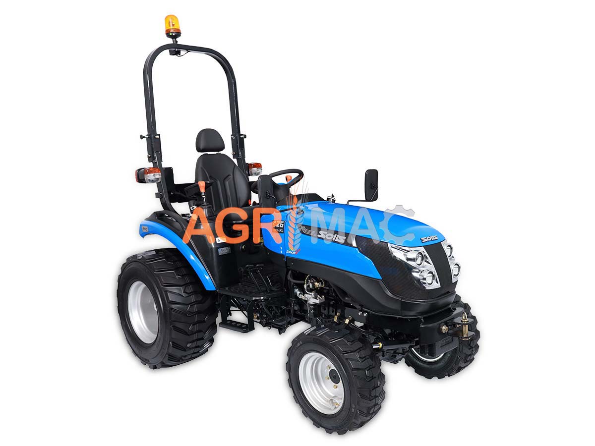 SOLIS – YANMAR S26 9+9 | Τρακτέρ μικρό με ρεβέρσα Μίνι αμπελουργικό δενδροκομικό | Κινητήρας Mitsubishi