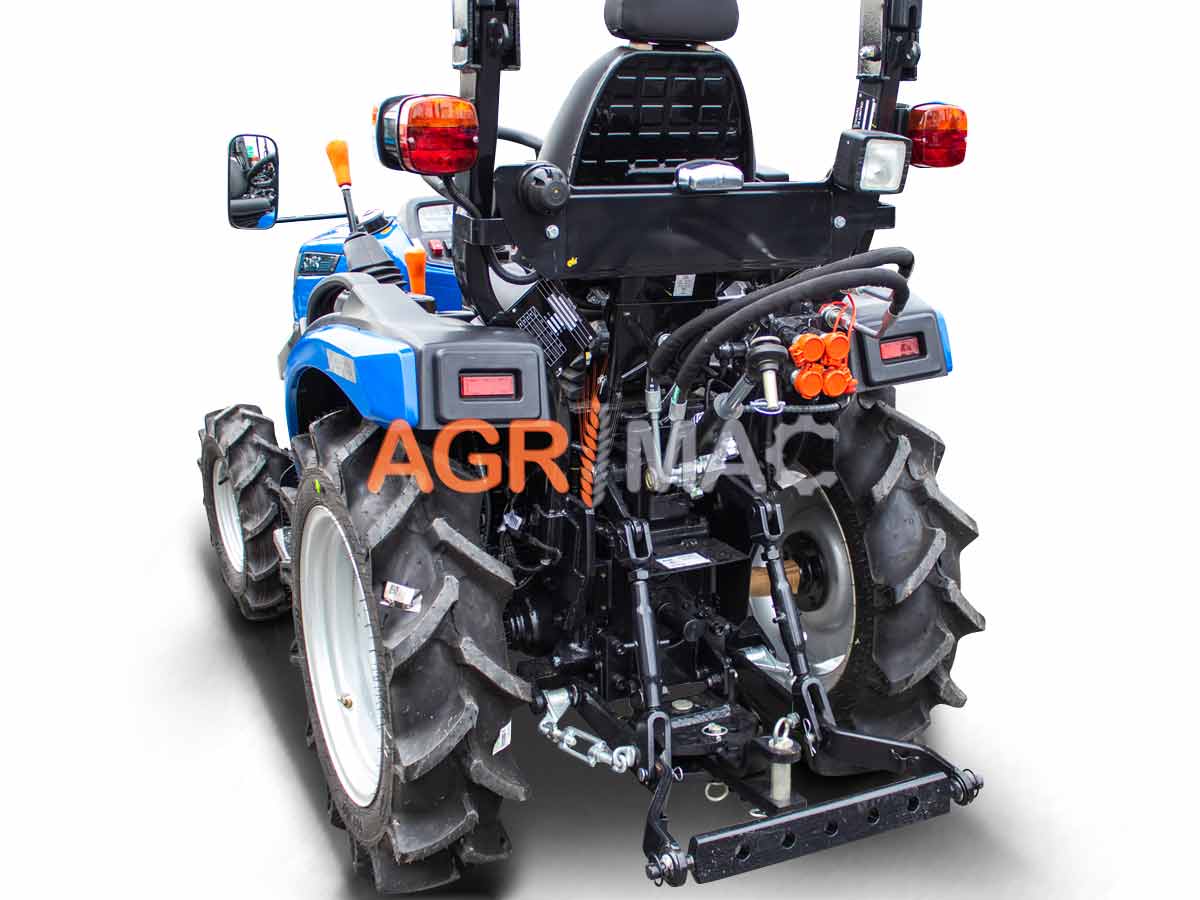 SOLIS – YANMAR S26 9+9 PRO | Τρακτέρ μικρό με ρεβέρσα | Μίνι αμπελουργικό δενδροκομικό | Κινητήρας Mitsubishi | Συνδιασμός με μπροστινό κουβά FL400pro