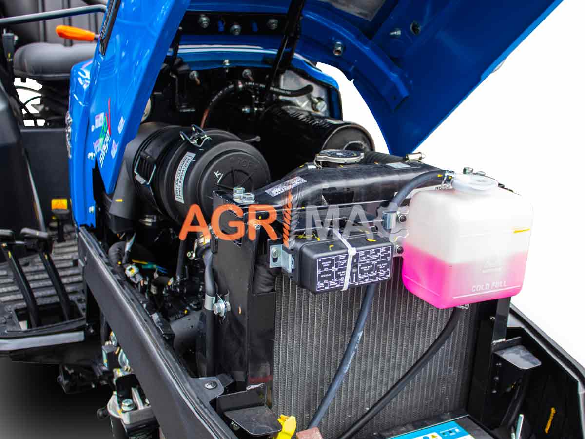 SOLIS – YANMAR S26 9+9 PRO | Τρακτέρ μικρό με ρεβέρσα | Μίνι αμπελουργικό δενδροκομικό | Κινητήρας Mitsubishi | Συνδιασμός με μπροστινό κουβά FL400pro