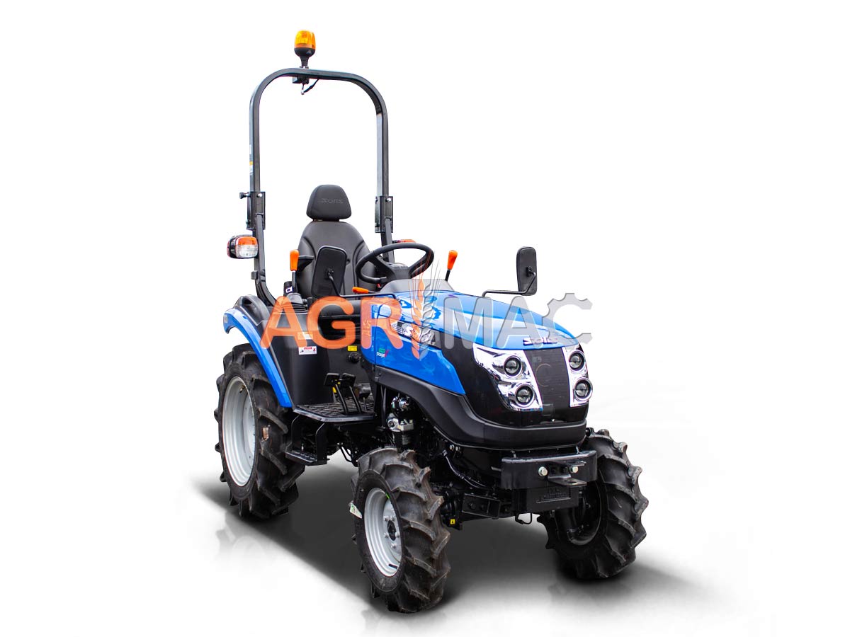 SOLIS – YANMAR S26 9+9 PRO | Τρακτέρ μικρό με ρεβέρσα | Μίνι αμπελουργικό δενδροκομικό | Κινητήρας Mitsubishi | Συνδιασμός με μπροστινό κουβά FL400pro