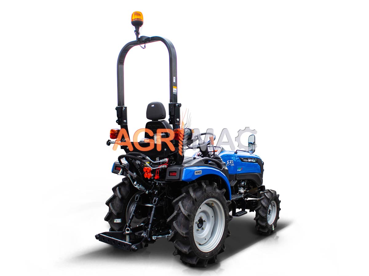 SOLIS – YANMAR S26 9+9 PRO | Τρακτέρ μικρό με ρεβέρσα | Μίνι αμπελουργικό δενδροκομικό | Κινητήρας Mitsubishi | Συνδιασμός με μπροστινό κουβά FL400pro