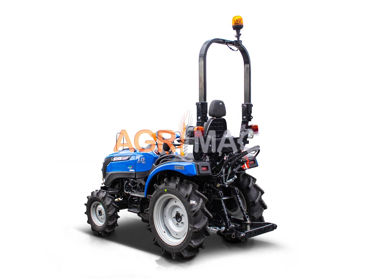 SOLIS – YANMAR S26 9+9 PRO | Τρακτέρ μικρό με ρεβέρσα | Μίνι αμπελουργικό δενδροκομικό | Κινητήρας Mitsubishi | Συνδιασμός με μπροστινό κουβά FL400pro