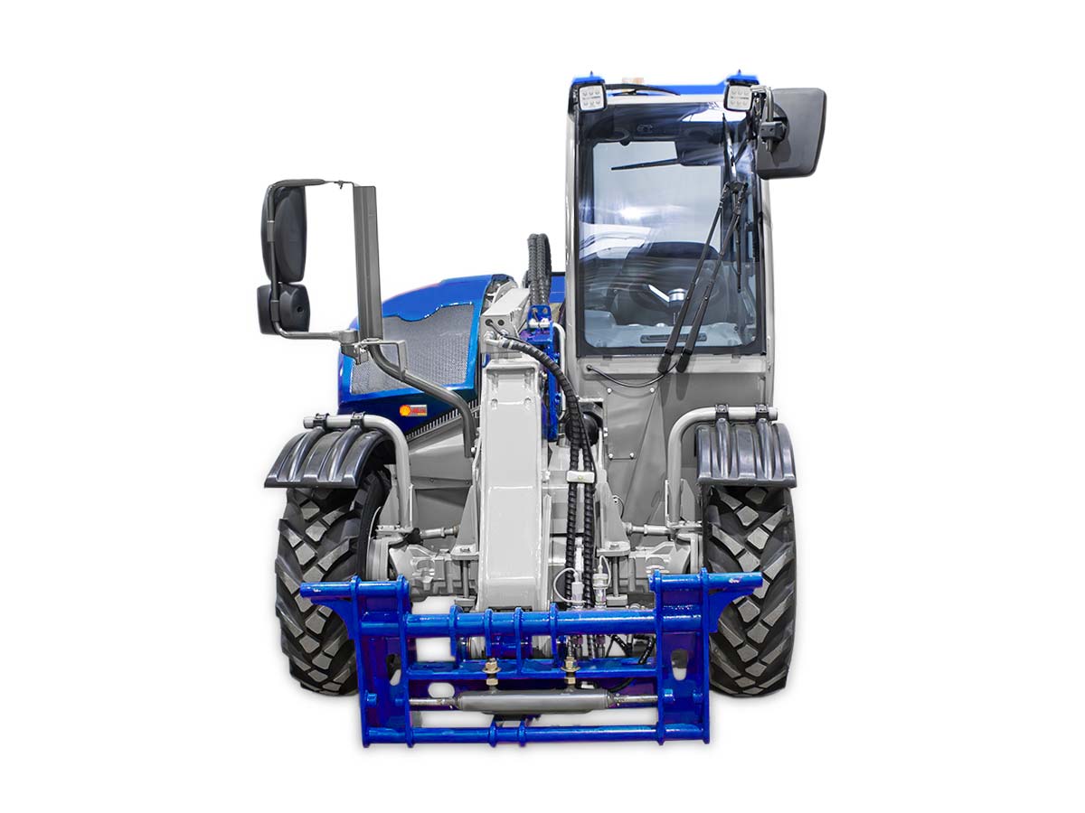 T13.4 | Graecus | Τηλεσκοπικό ανυψωτικό περονοφόρο 4×4 4WD| Μέγιστη ανύψωση 4m| Ικανότητα φόρτωσης έως 1.2Τ| Υδροστατικό σαζμάν με επιλογή διεύθυνσης τύπου κάβουρα