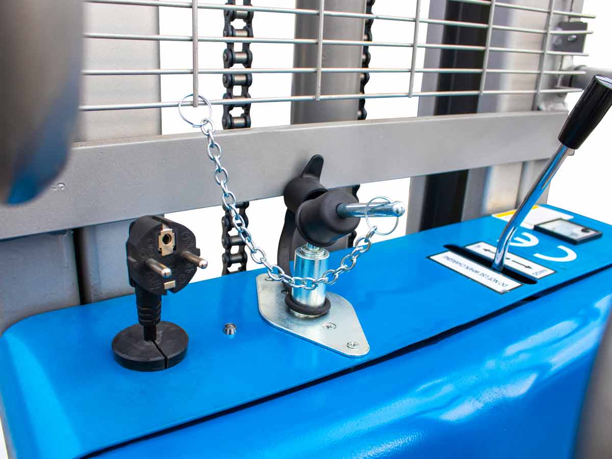 WFE10S Duplex300 | Graecus | Ημι-ηλεκτρικό παλετοφόρο ανυψωτικό 1T| ηλεκτροκίνητη ανύψωση Duplex 3000mm| Μπαταρία 12V100AH