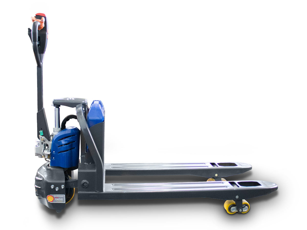 WFE15 | Graecus | Ηλεκτροκίνητο παλετοφόρο 1.5T| ηλεκτροκίνητη ανύψωση 200mm| ηλεκτροκίνητη κίνηση 4.5 km/h| μηχάνημα πεζού xειριστή 