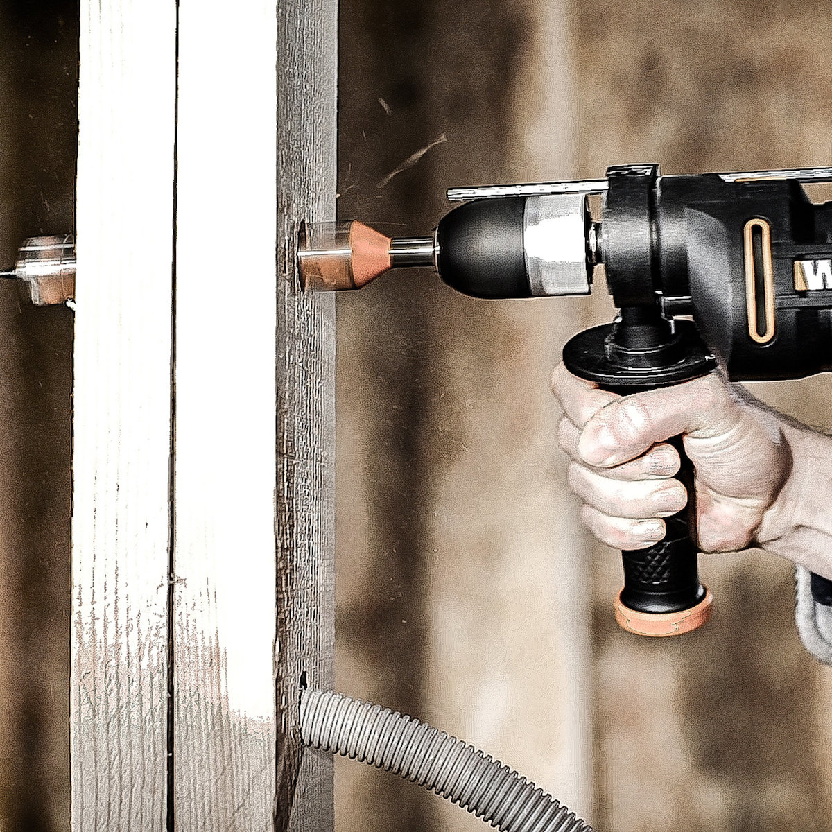 Worx | Κρουστικό Δράπανο 600W με Θήκη WX317.2