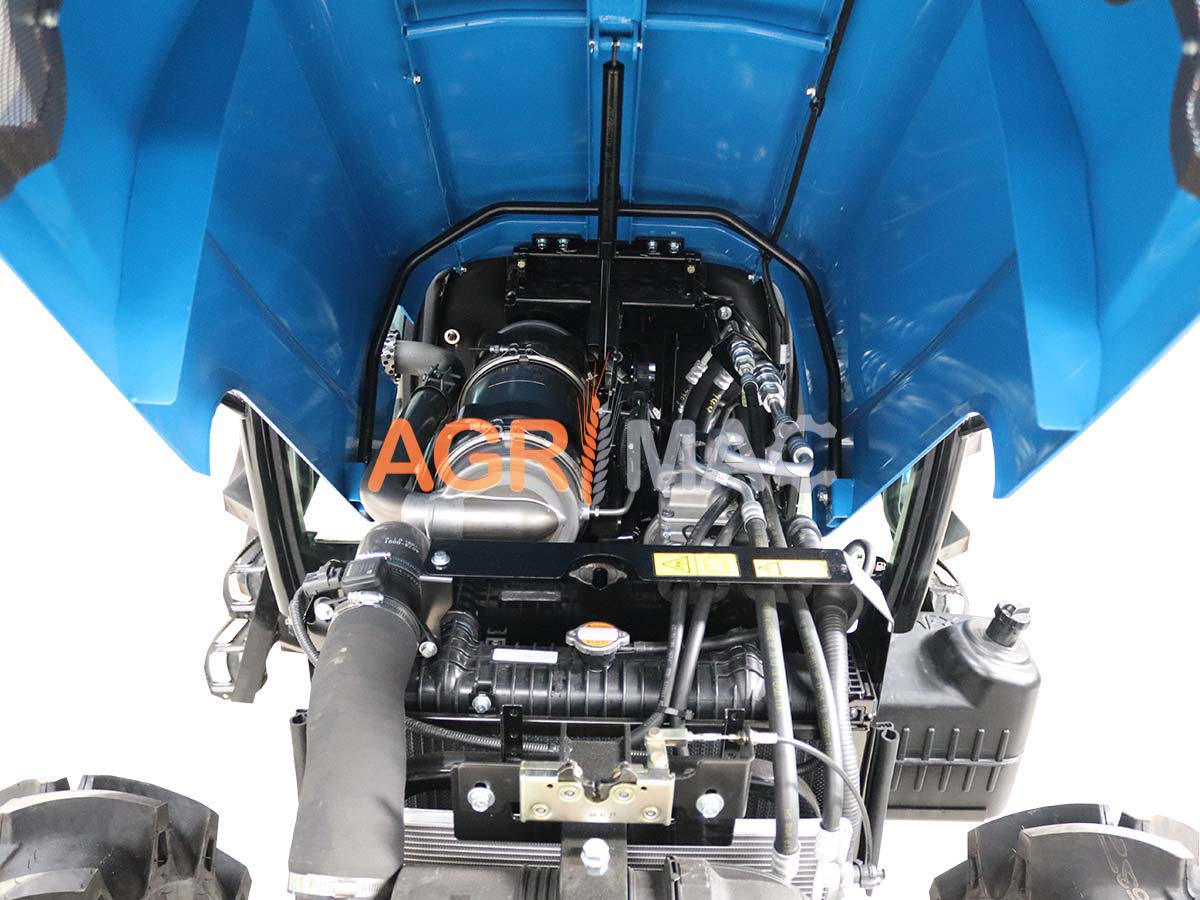 XU6168 Cab | LS Tractor | 84HP 4WD Mitsubishi TURBO Δενδροκομικό-Αμπελουργικό Τρακτέρ Καμπίνα συνδιασμός με GRAECUS FREZA B185