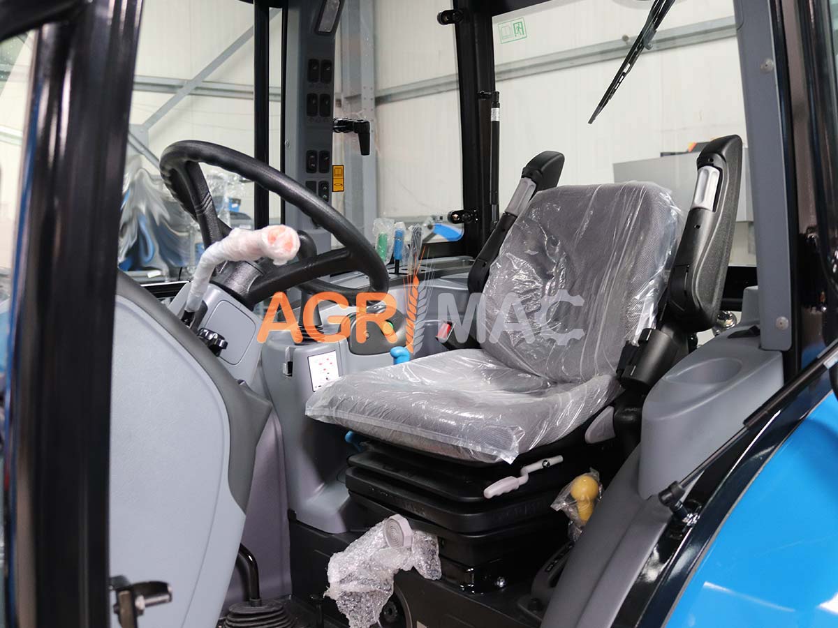 XU6168 Cab | LS Tractor | 84HP 4WD Mitsubishi TURBO Δενδροκομικό-Αμπελουργικό Τρακτέρ Καμπίνα συνδιασμός με GRAECUS FREZA B185