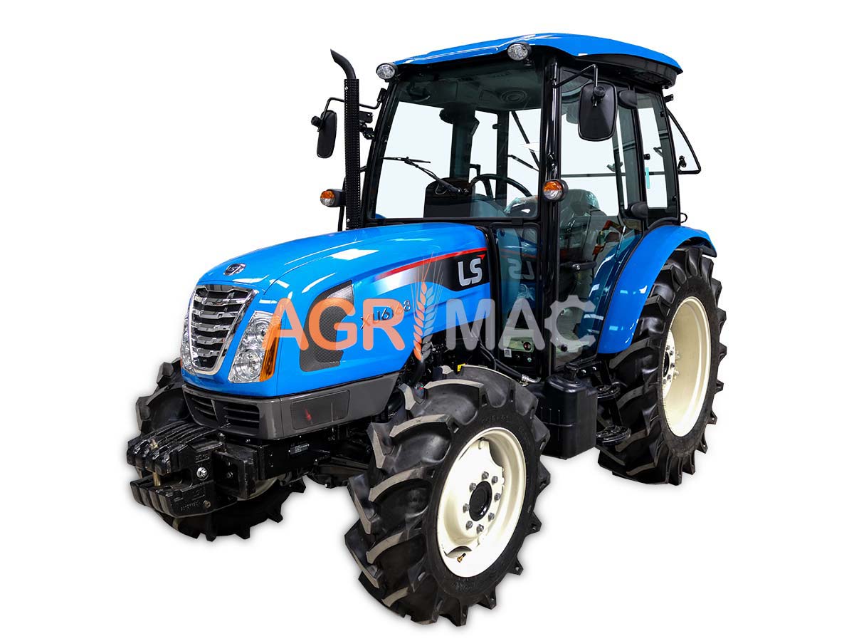 XU6168 Cab | LS Tractor | 84HP 4WD Mitsubishi TURBO Δενδροκομικό-Αμπελουργικό Τρακτέρ Καμπίνα συνδιασμός με GRAECUS FREZA B185