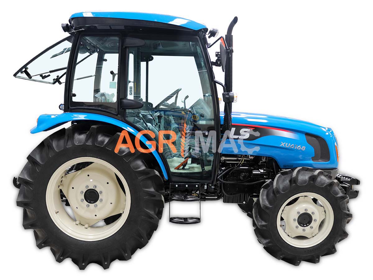 XU6168 Cab | LS Tractor | 84HP 4WD Mitsubishi TURBO Δενδροκομικό-Αμπελουργικό Τρακτέρ Καμπίνα συνδιασμός με GRAECUS FREZA B185