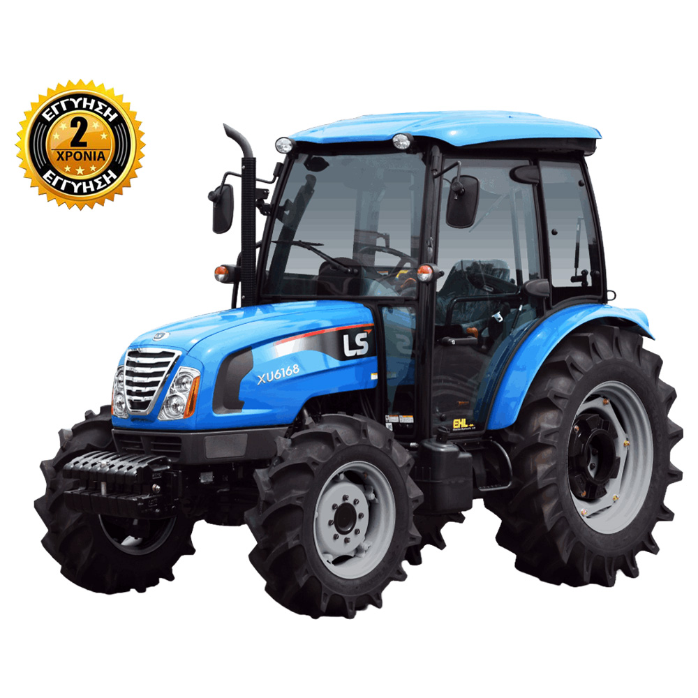 XU6168 Cab | LS Tractor | 84HP 4WD Mitsubishi TURBO Δενδροκομικό-Αμπελουργικό Τρακτέρ Καμπίνα