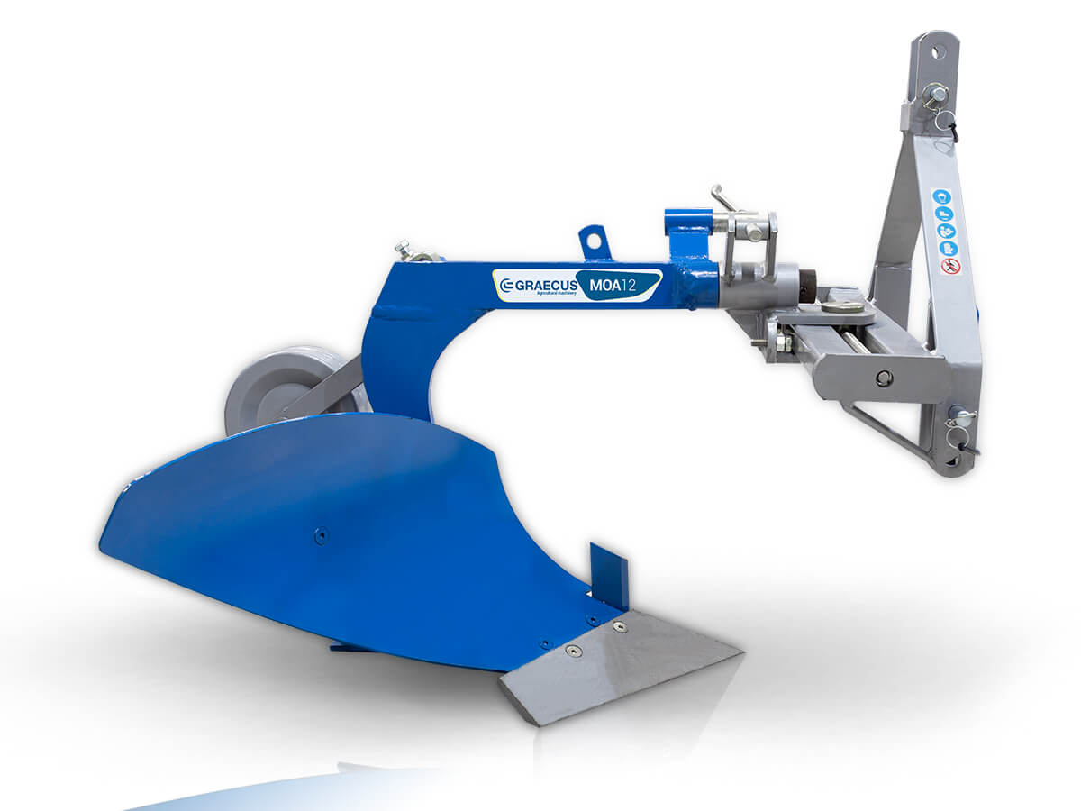 MOA12-M | Graecus | Αλέτρι μονόυνο 12″ με ρύθμιση κλίσης 