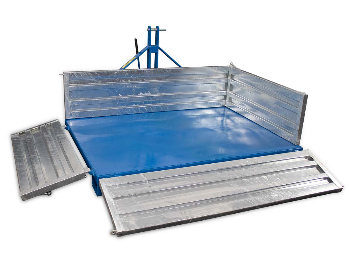 CM160-H | Αναρτώμενο κουτί μεταφοράς 1600mm με υδραυλική ανατροπή