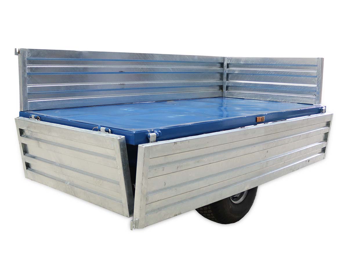 MT1500-H | Graecus | Τρέιλερ για τρακτέρ με υδραυλική ανατροπή 1500kg 