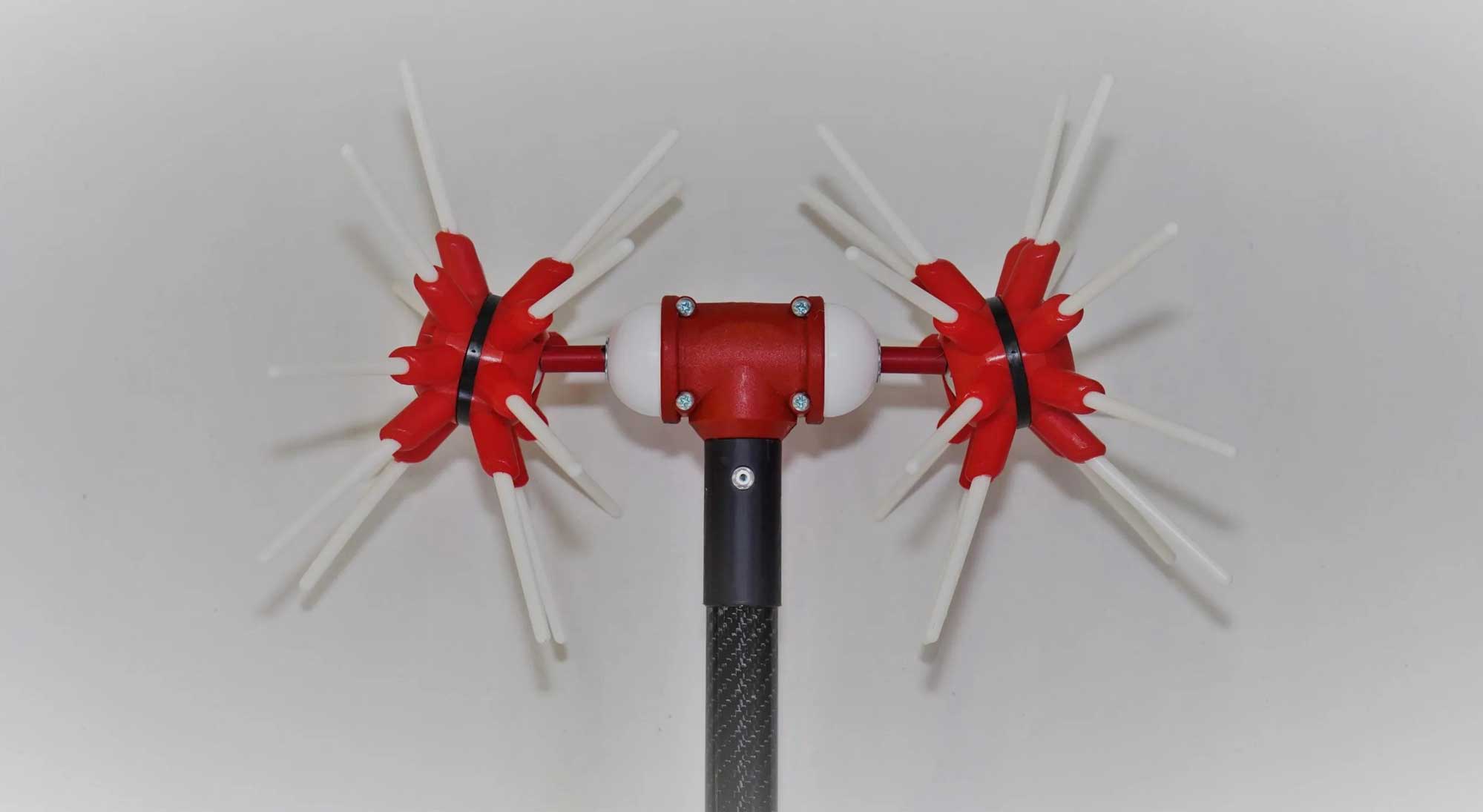 Βέργα παλμικός αχινός Flex 4x4 2.50m με σωλήνα ανθρακόνημα (χωρίς μοτέρ)