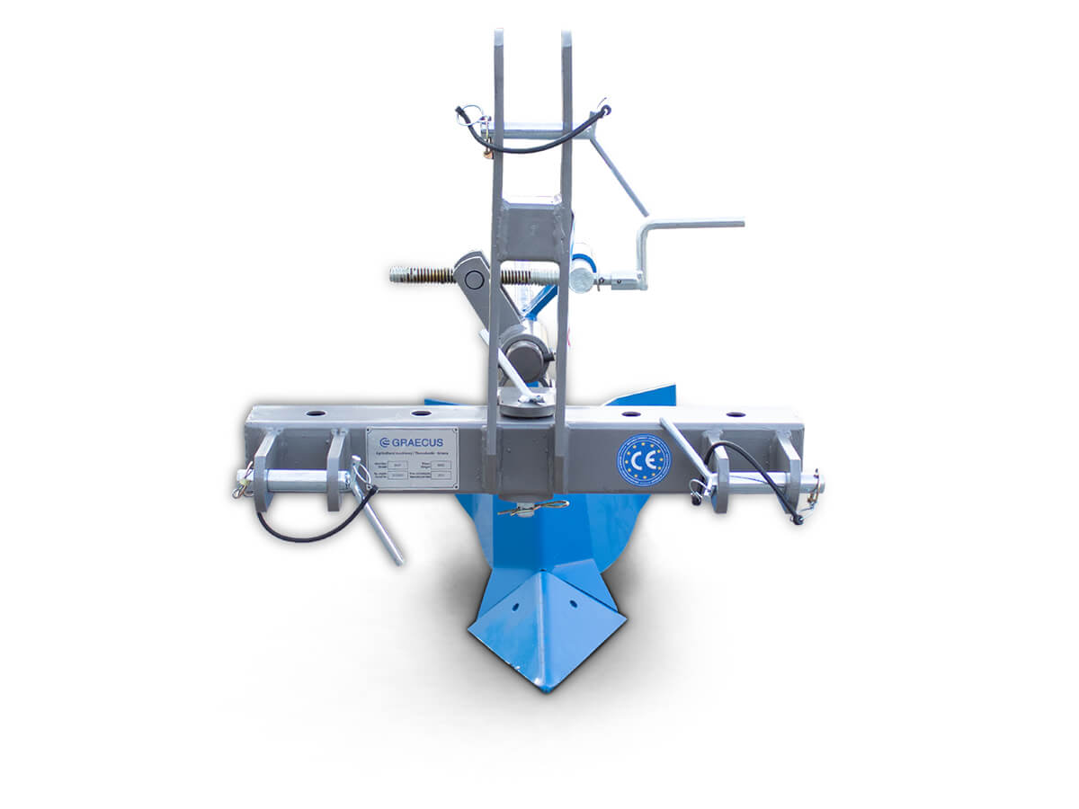 MOP | Graecus | Αυλακωτήρας μονός με ρύθμιση αυλακιού και κλίσης 
