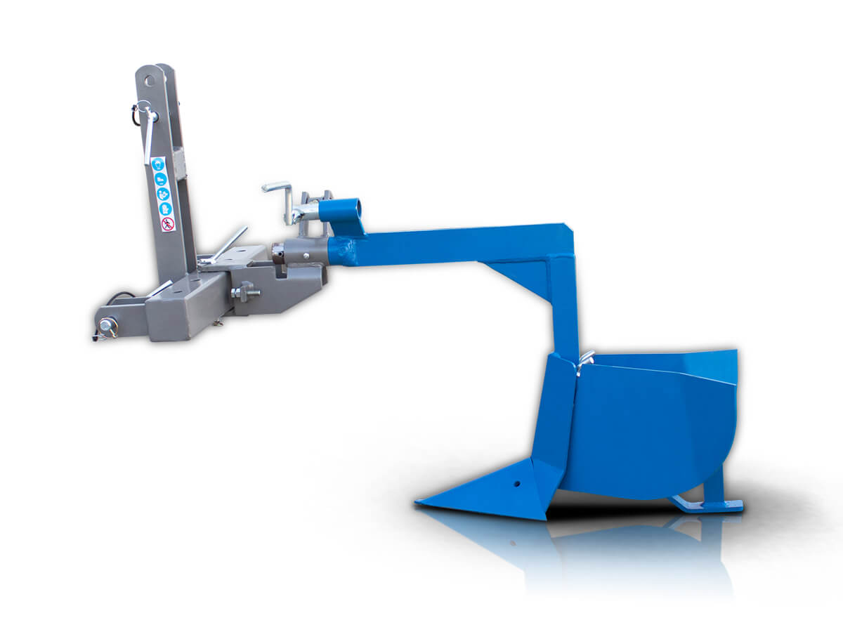 MOP | Graecus | Αυλακωτήρας μονός με ρύθμιση αυλακιού και κλίσης 