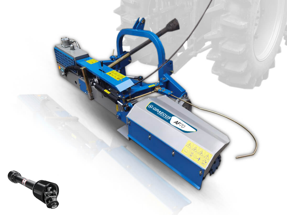 AF70 | Graecus | Φρεζάκι αμπελουργικό για τρακτέρ 