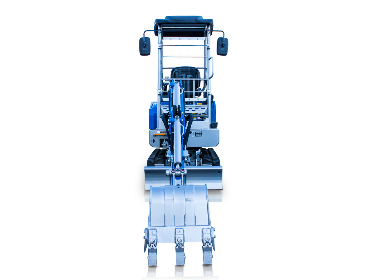 EB21-PRO | Graecus | Μίνι τσαπάκι 2.1T, Kubota Diesel, με περιστροφή στην μπούμα, πτυσσόμενες ερπύστριες, πλαϊνούς μοχλούς χειρισμού και γραμμή σφύρας 