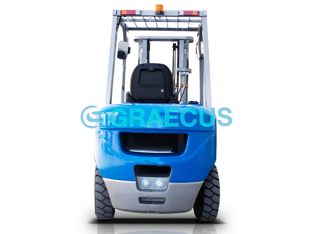 FD30V (ΡΙΚ) | Graecus | Κλάρκ 3Τ STAGE V diesel | Duplex 3000mm | υδραυλική πλάγια μετατόπιση | πιρούνια 1220mm